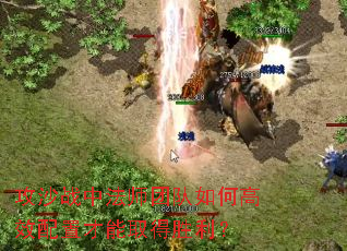 攻沙战中法师团队如何高效配置才能取得胜利? 攻沙战中法师团队如何高效配置才能取得胜利?