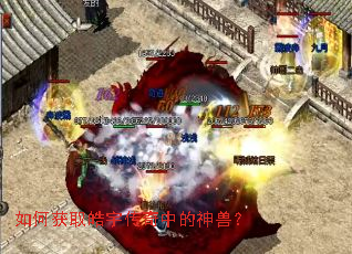 如何获取皓宇传奇中的神兽? 如何获取皓宇传奇中的神兽?