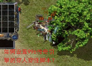 如何设置996传奇引擎的穿人穿怪脚本? 如何设置996传奇引擎的穿人穿怪脚本?