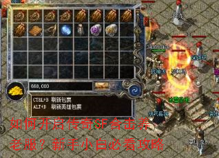 如何开启传奇SF合击养老服?新手小白必看攻略 如何开启传奇SF合击养老服?新手小白必看攻略