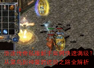 浩途传奇私服新手如何快速满级?从菜鸟到神豪的进阶之路全解析 浩途传奇私服新手如何快速满级?从菜鸟到神豪的进阶之路全解析