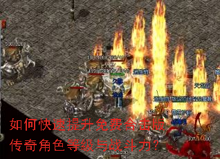 如何快速提升免费合击版传奇角色等级与战斗力? 如何快速提升免费合击版传奇角色等级与战斗力?