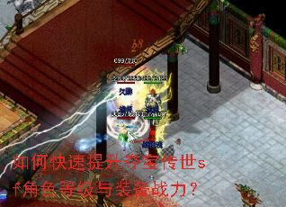 如何快速提升夺宝传世sf角色等级与装备战力? 如何快速提升夺宝传世sf角色等级与装备战力?