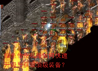 绿色传奇私服如何快速升级与获取顶级装备? 绿色传奇私服如何快速升级与获取顶级装备?