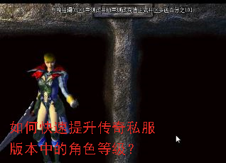 如何快速提升传奇私服版本中的角色等级? 如何快速提升传奇私服版本中的角色等级?