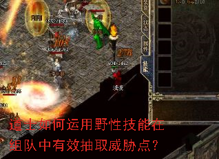 道士如何运用野性技能在组队中有效抽取威胁点? 道士如何运用野性技能在组队中有效抽取威胁点?