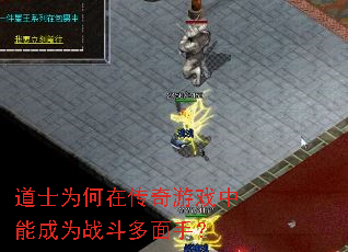 道士为何在传奇游戏中能成为战斗多面手? 道士为何在传奇游戏中能成为战斗多面手?