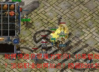 ��ο��ٻ�ȡħ������1.15�����洫��װ��������ְҵ��μӵ㣿����BOSS��ô��