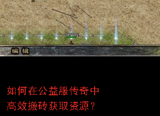 如何在公益服传奇中高效搬砖获取资源? 如何在公益服传奇中高效搬砖获取资源?