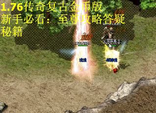 1.76传奇复古金币版新手必看：至尊攻略答疑秘籍