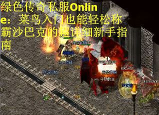 绿色传奇私服Online：菜鸟入门也能轻松称霸沙巴克的超详细新手指南