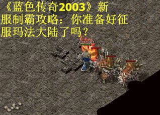 《蓝色传奇2003》新服制霸攻略：你准备好征服玛法大陆了吗？