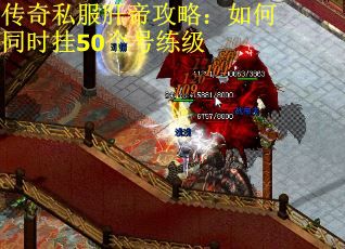 传奇私服肝帝攻略：如何同时挂50个号练级