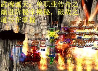 武魂遮天:单职业传奇之巅进阶秘辛揭秘,破敌之道尽在掌握