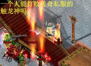 一个人能打败传奇私服的触龙神吗