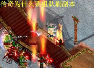 传奇为什么要组队刷副本