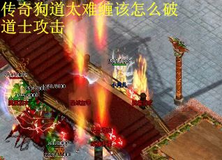 传奇狗道太难缠该怎么破道士攻击