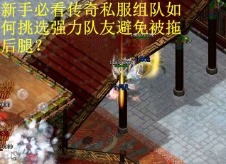 新手必看传奇私服组队如何挑选强力队友避免被拖后腿？