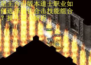星王合击版本道士职业如何选择最佳合击技能组合？操作要点解析