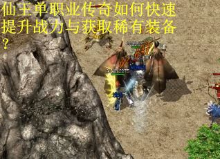 仙王单职业传奇如何快速提升战力与获取稀有装备？