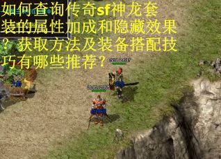 如何查询传奇sf神龙套装的属性加成和隐藏效果？获取方法及装备搭配技巧有哪些推荐？
