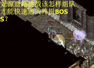龙源血路挑战该怎样组队才能快速通关终极BOSS？